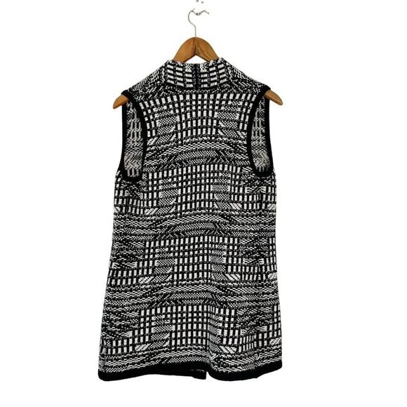 Angel of the North Anthropologie Black White Sweater‎ Cardigan Size XS - Picture 3 of 7